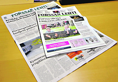 Forssan Lehden tabloidiuudistus