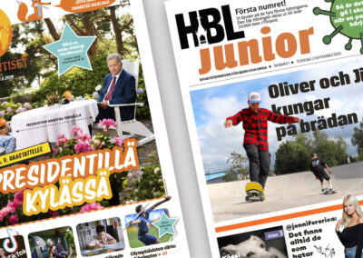 Toiveissa konkreettinen esine: Näin Hufvudstadsbladet ja Helsingin Sanomat päätyivät lanseeraamaan lapsille printtilehdet