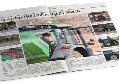 Norjalaisessa päivälehdessä tekoäly päättää, mikä juttu tulee millekin sivulle ja montako kuvaa laitetaan. Toimitus listaa tärkeysjärjestykseen jutut, jotka se haluaa lehteen.