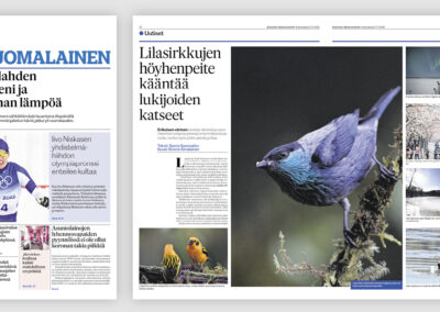 Tältä näyttää Mediatalo Keskisuomalaisen lehtien uusi, mobiili edellä suunniteltu ilme